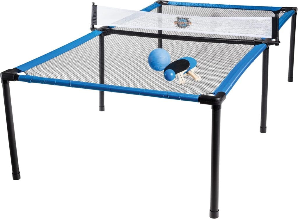 Franklin Sports Spyder Pong Tennis - Table Tennis, Volleyball + 4 Square - Includes Net, Table, Paddles + Ball 1 Franklin Sports Spyder Pong Tennis – Table Tennis, Volleyball + 4 Square – Includes Net, Table, Paddles + Ball